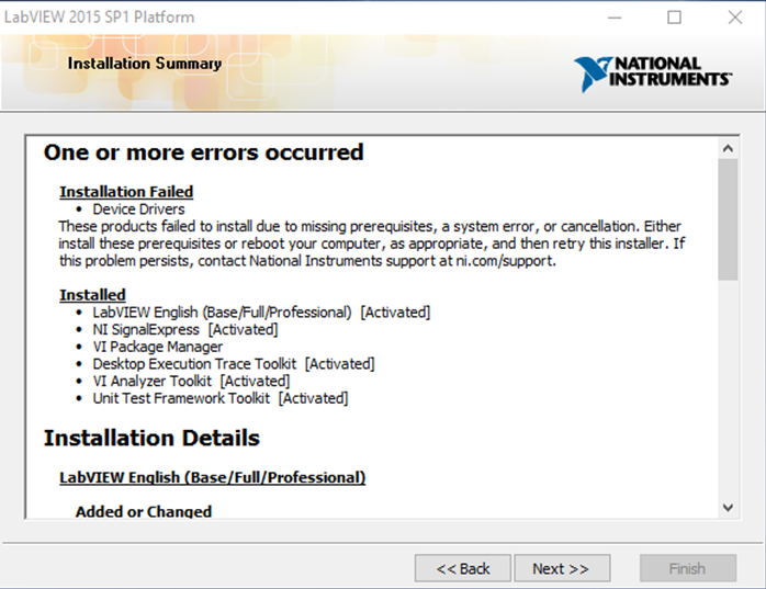 Drivers In Labview Vi