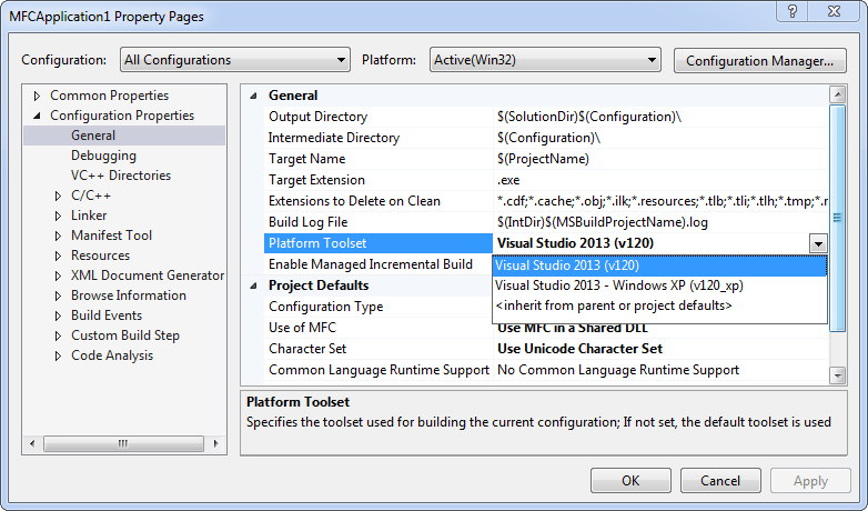 Using Visual C Mfc Libraries In Newer Versions Of Measurement Studio And Visual Studio National Instruments