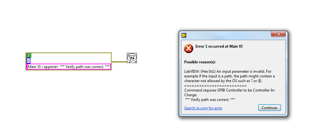 Modifying Error Code Descriptions In Labview National Instruments