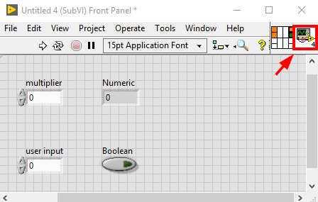 Create And Configure A Labview Subvi National Instruments