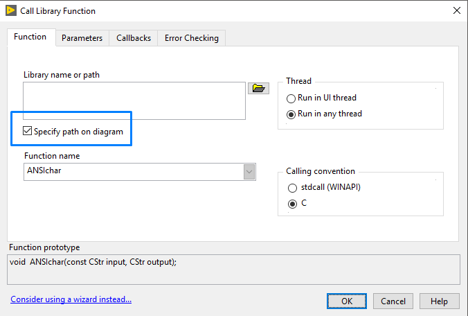 How to Configure LabVIEW to Use Relative Paths for DLLs - NI