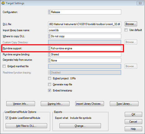 Error LNK2019 in Visual Studio C++ Projects Using LabWindows™/CVI™  Functions - NI