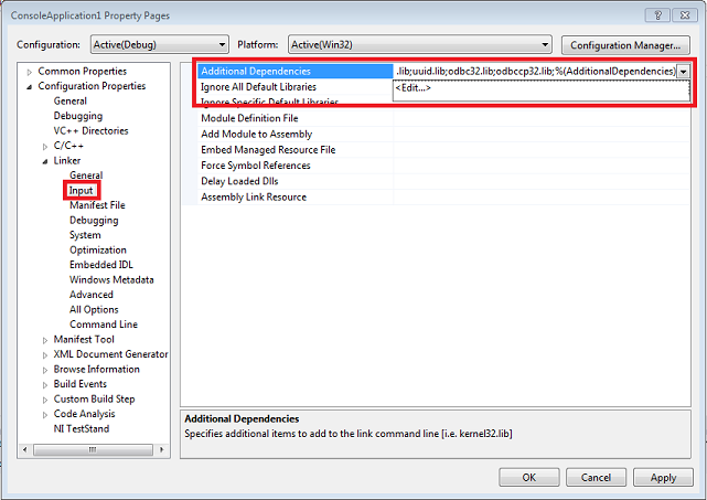 Error LNK2019 in Visual Studio C++ Projects Using LabWindows™/CVI™  Functions - NI