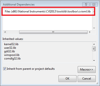 Error LNK2019 in Visual Studio C++ Projects Using LabWindows™/CVI ...