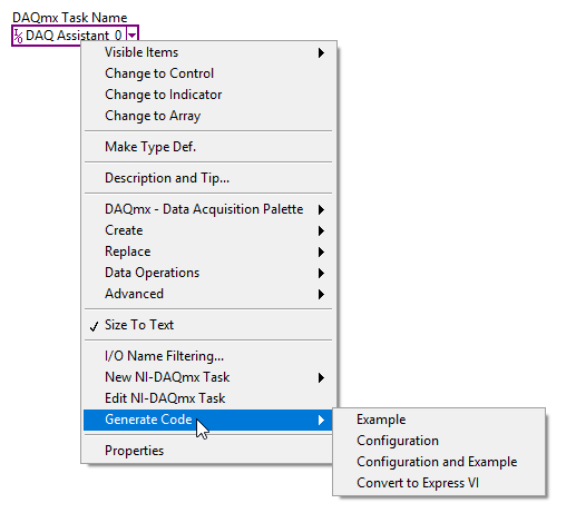 Automatically Generate LabVIEW NI-DAQmx Code - NI