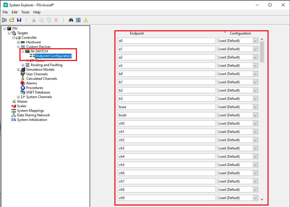 Endpoint Config