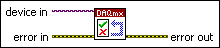 DAQmx self-test device VI
