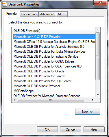 Microsoft ace oledb 16.0