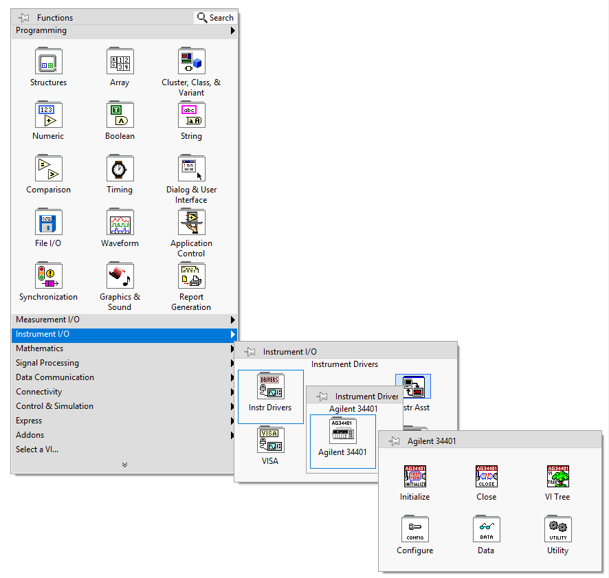 Using PlugandPlay Instrument Drivers in LabVIEW NI
