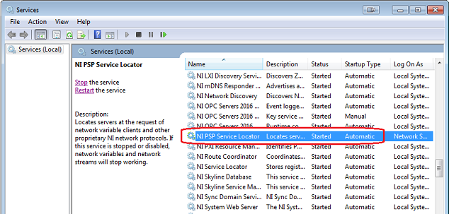 Ni psp service locator что это
