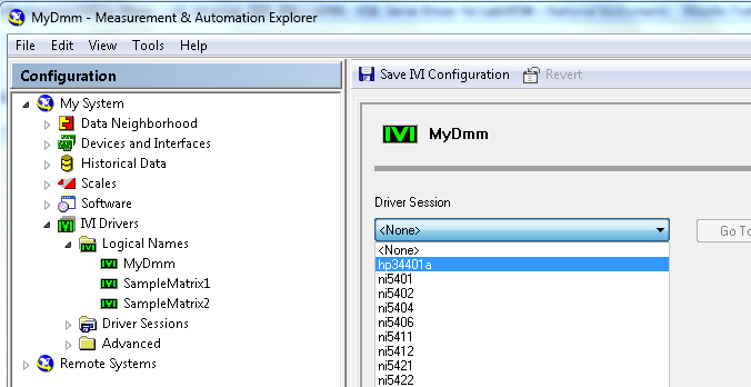 Using Measurement Automation Explorer To Configure Your Ivi System National Instruments