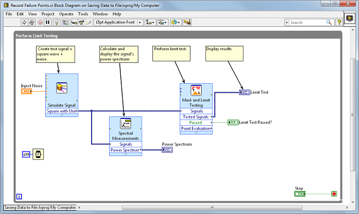 Automate Saving And Reporting Data With Labview National Instruments