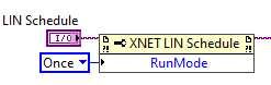 XNET LIN run mode once.png