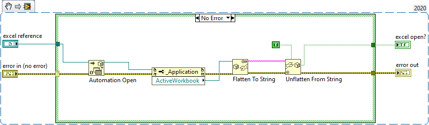 Opening Microsoft Excel™ from LabVIEW - NI