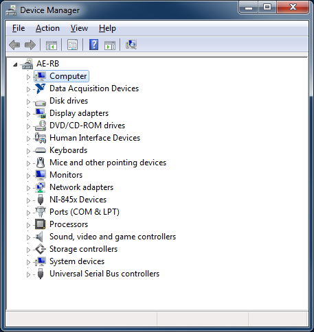 Force Windows To Remove And Re Detect An Ni Usb Device National Instruments