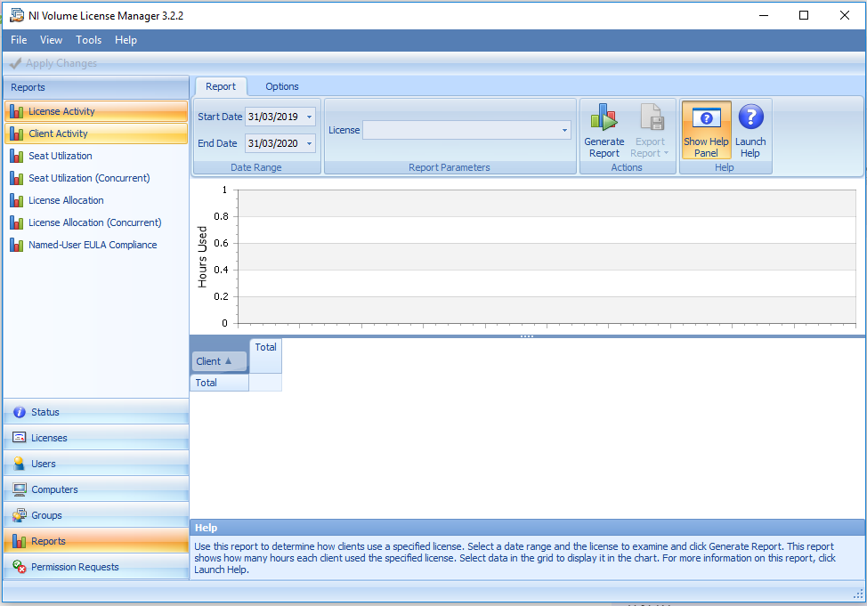 Monitoring Licence Usage on NI Volume Licence Manager National
