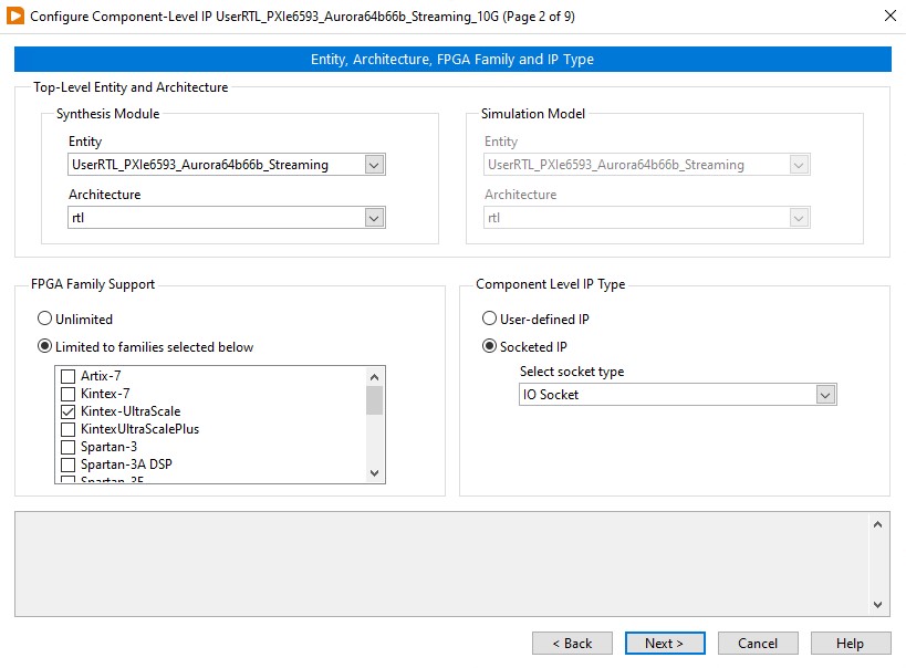 Revise the Default Line Rate of NI PXIe-6593 IP core - NI