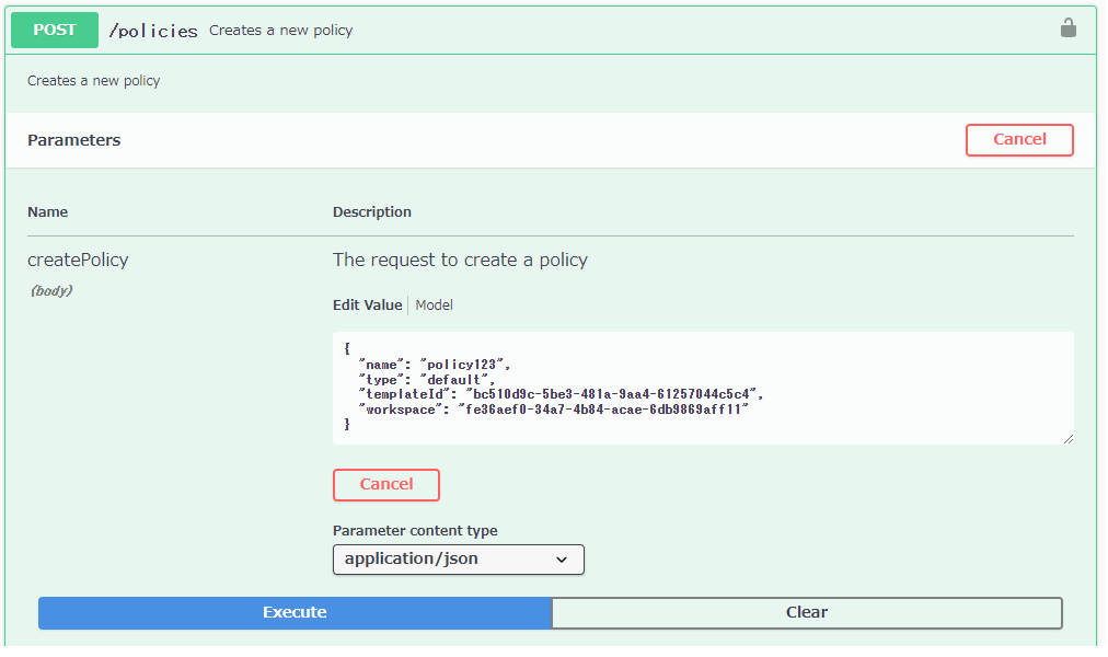create a policy from template.png