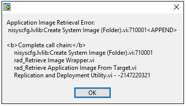 Error -2147220321 when replicating image.jfif