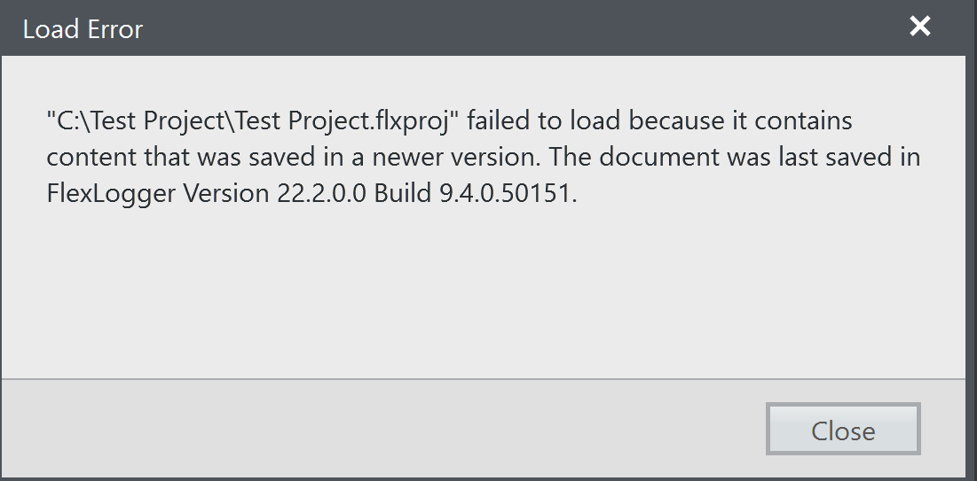 FlexLogger Version Error.png