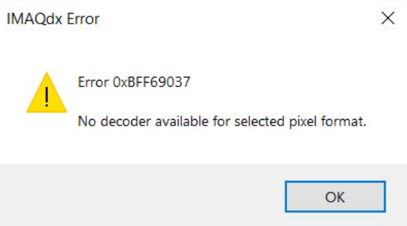 Error Message