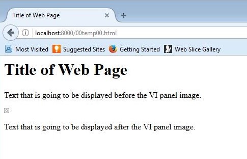 Error seen in Mozilla Firefox